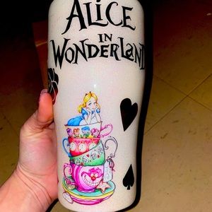Alice in wonderland tumbler